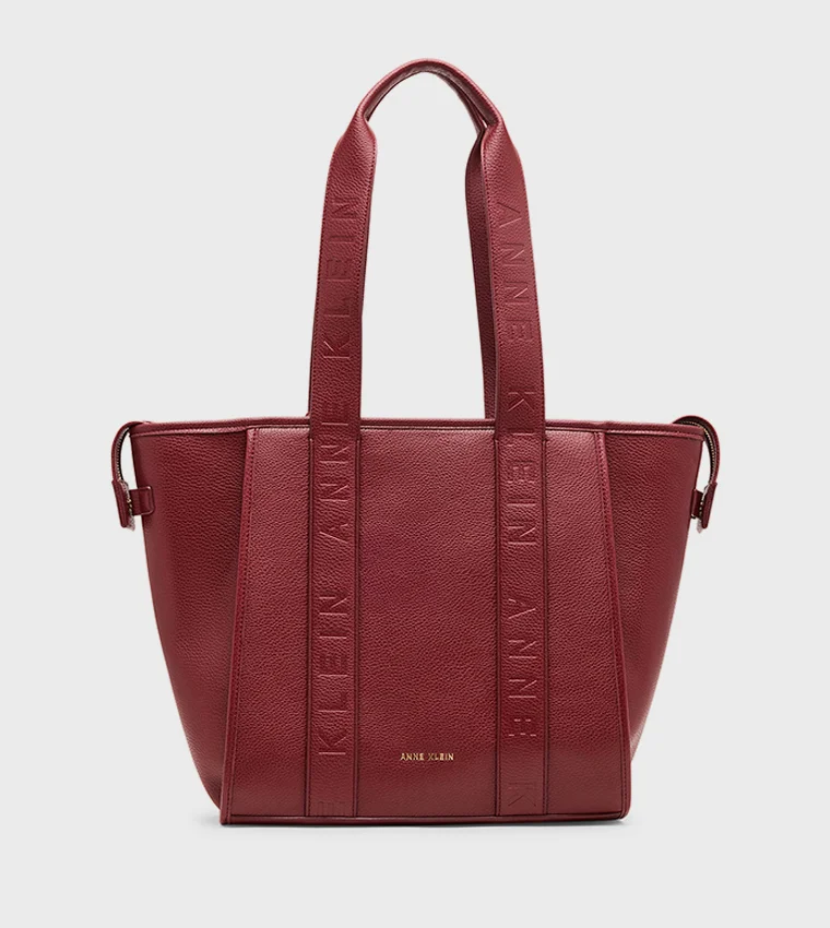 ANNE KLEIN  Anne Klein Textured Zippered Tote Bag for Women | Best Price UAE